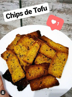 Una foto de Chips de Tofu (al horno)