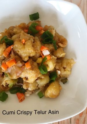 Foto resep Cumi Crispy Telur Asin
