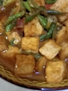 Foto resep Tumis tahu buncis cabe hijau