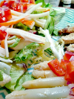 Una foto de Ensalada completa para plato único