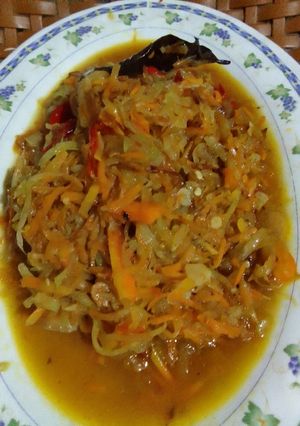 Foto resep Sayur labu udang rebon