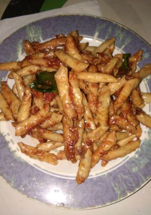Foto resep Kacang Sembunyi Pedess Maniez