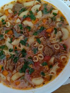 Foto resep Bolognaise Macaroni Soup