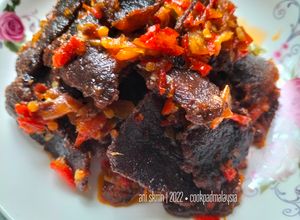 Gambar Dendeng Balado Kering