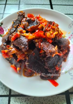 Gambar Dendeng Balado Kering