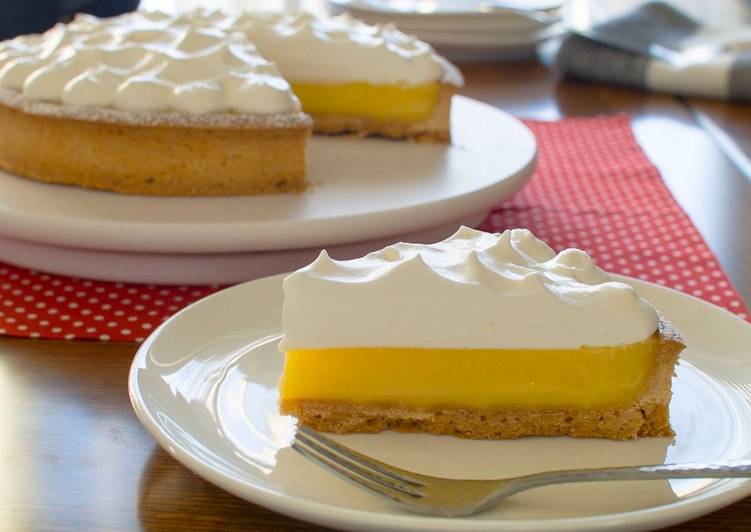 Steps to Prepare Homemade Lemon Curd Tart ★Recipe video★