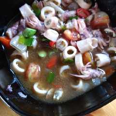 รูปของ Tumis cumi pedas simple dan enaaakk
