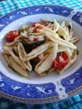 Cavatelli zucchine e pancetta