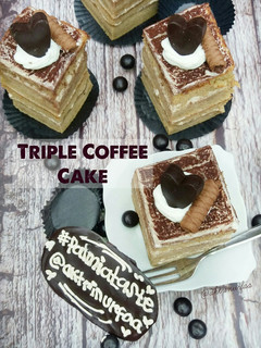 Foto resep Triple Coffee Cake