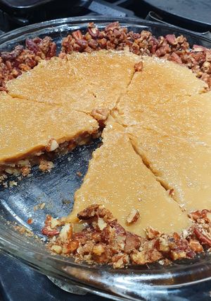 A picture of Butterscotch Pie.