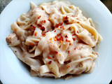 Easy Chicken Alfredo pasta