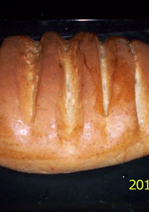 Vajas-tejes kenyér recept fotója