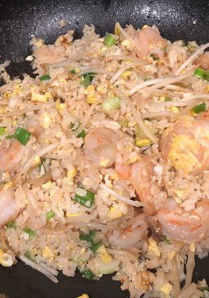 A picture of Shrimp Fried Rice.