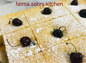 صورة لوصفة كيكه الكرز