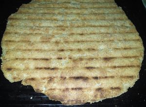 Una foto de Torta asada integral