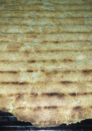 Una foto de Torta asada integral
