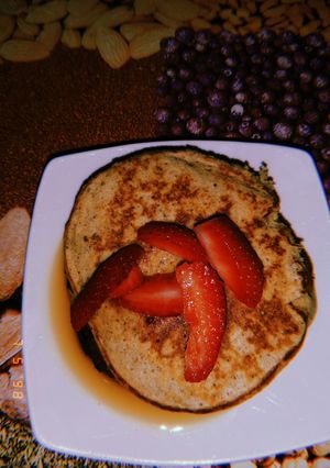 Una foto de Panqueques de avena