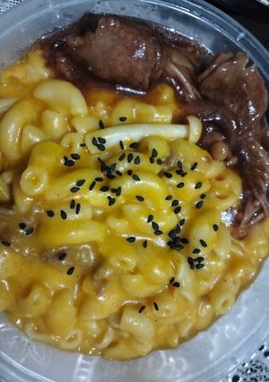 Foto resep 105. Makaroni Saus Labu