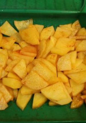 Una foto de Patatas al pimentón (Lékué)