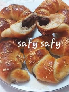 صورة لوصفة كرواسون سريع بالنوتيلا