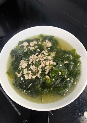 Hình của món Canh rong biển.