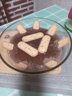 Una foto de Postre de Chocolate