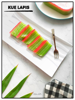 Foto resep Kue Lapis Pandan