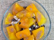 Una foto de postre avellanas