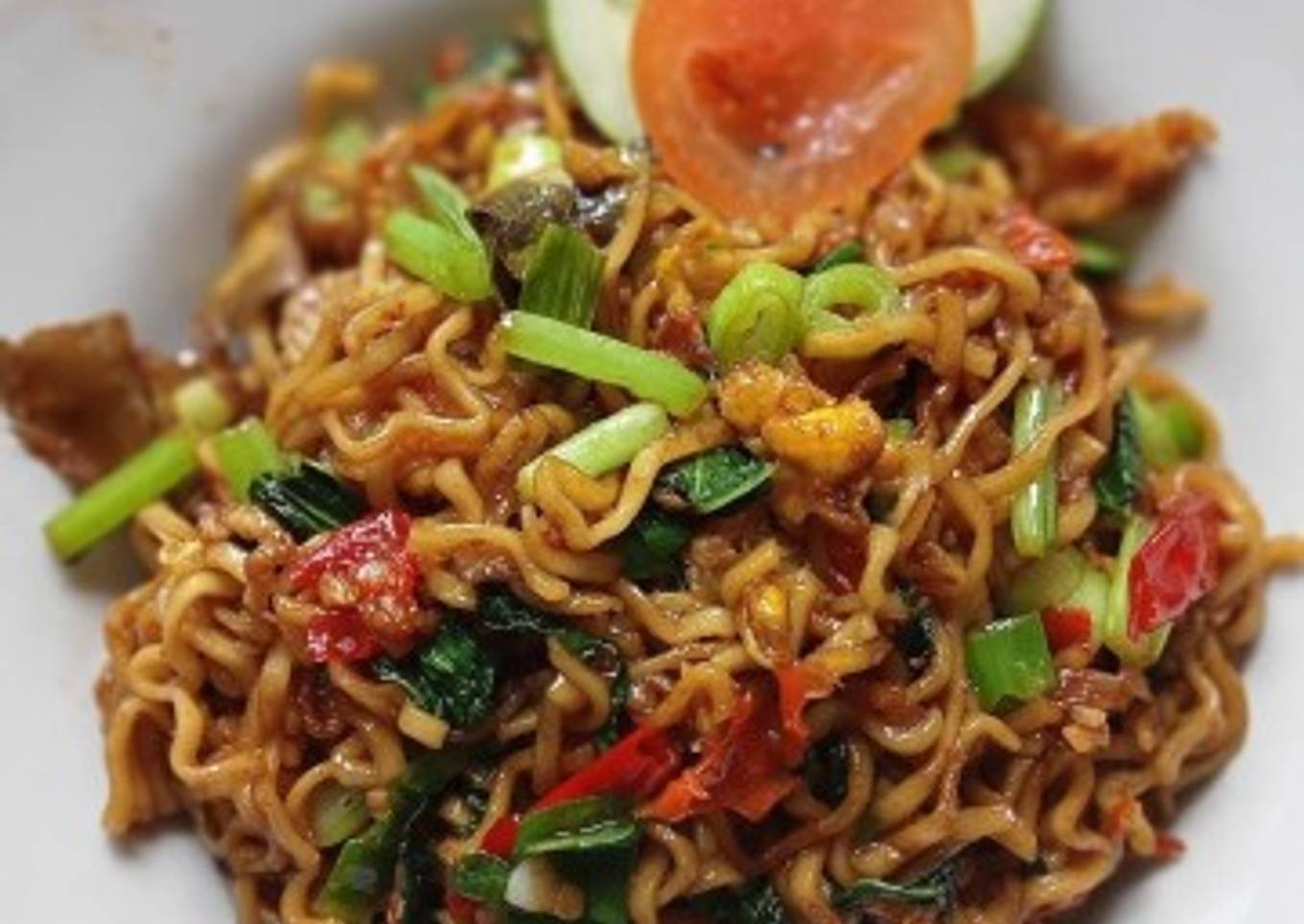 Mie goreng pedas manis