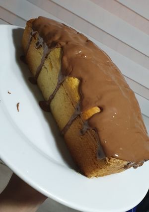 Una foto de Budín de banana