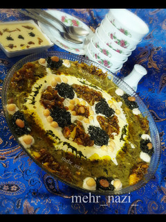 عکسی از دستور آش رشته