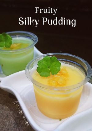 Foto resep Fruit Silky Pudding