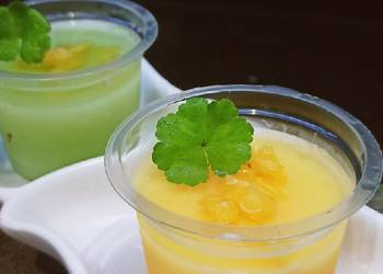Resep Baru Fruit Silky Pudding Lezat Mantap