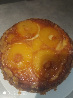 Una foto de Tarta de manzana y piña