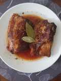 Honey Pork Ribs in Slow Cooker