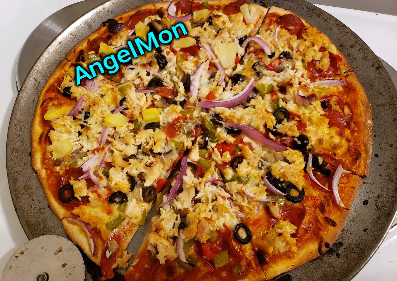 PIZZA 🍕a mi manera 😋