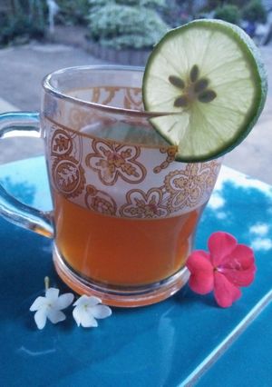 Foto resep Wedang Jahe Berempah (Serai/Sereh, Cengkeh & Kayu Manis)