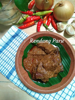 Foto resep Rendang Paru