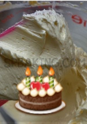 عکسی از دستور باترکریم سوییسی برای روکش کیکتون😋😋