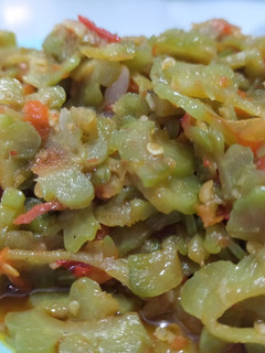 Foto resep Oseng pare pedas