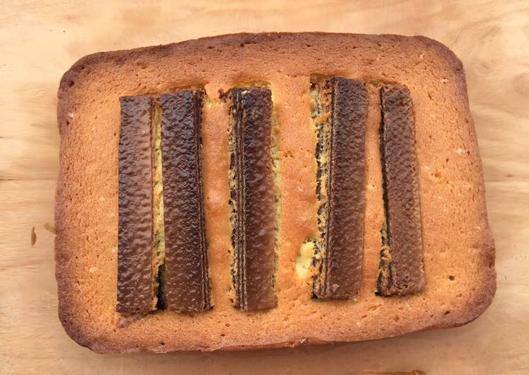 Recipe of Homemade Chocolate Waffle Butter Cake