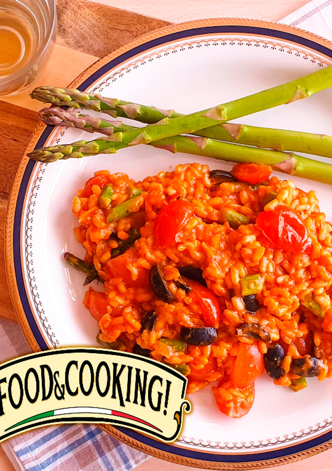 Una foto de Risotto Primavera