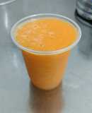 Batido nutritivo de uchuva, maracuyá y zanahoria