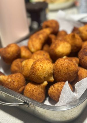 Una foto de Coxinha de Frango