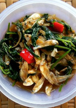 Foto resep Belacan teri kangkung