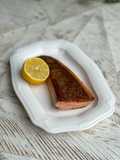 Pan-Fried Salmon Tanpa Minyak | 3 Bahan, 5 Minit