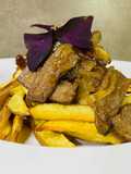 Lomito con cebolla caramelizada Nicole