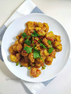 Foto resep Ayam Popcorn Goreng Bawang