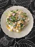 Ensalada. (plato único,con postre incluido)