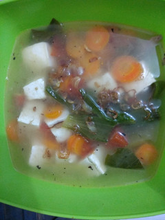 Foto resep Sup tahu sawi
